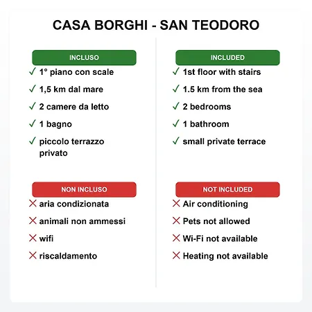 Casa Borghi - Villaggio Oasy Appartement